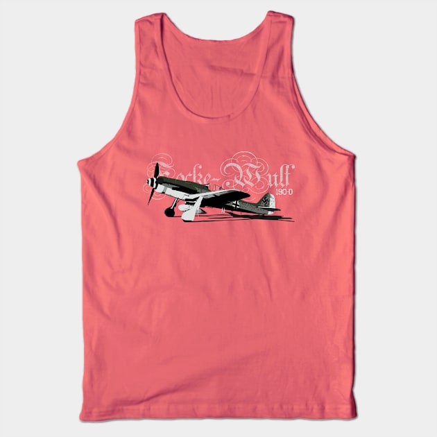 FW-190 d Tank Top by Siegeworks